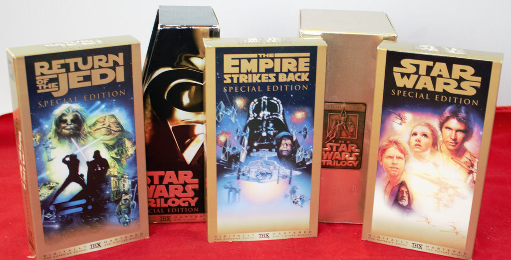 star wars special edition vhs the empire strikes bake return on