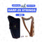 Best 22 string celtic harp Style Brown Lever Harp with Free Bag, Tuning Key and Strings