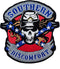 SOUTHERN DISCOMFORT 6 colors on Black Iron on Round Center Back Patch for Biker Vest