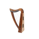 Best 22 string celtic harp Style Brown Lever Harp with Free Bag, Tuning Key and Strings