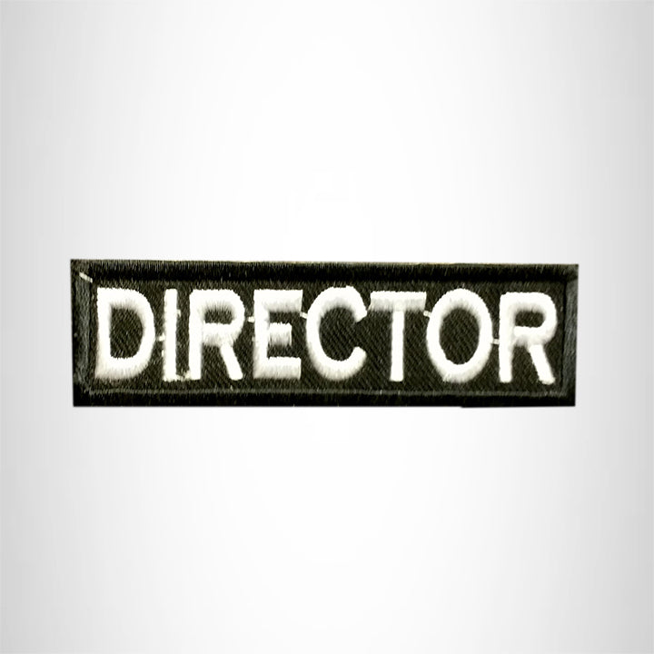 DIRECTOR Small Patch Iron on for Vest Jacket SB604