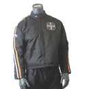 MOTORCYCLE WEATHER JACKET ORANGE ON BLACK CHEST SIZES 56-STURGIS MIDWEST INC.