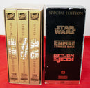 star wars special edition vhs the empire strikes bake return on the jedi-STURGIS MIDWEST INC.