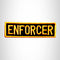 ENFORCER Small Patch Iron on for Vest Jacket SB602